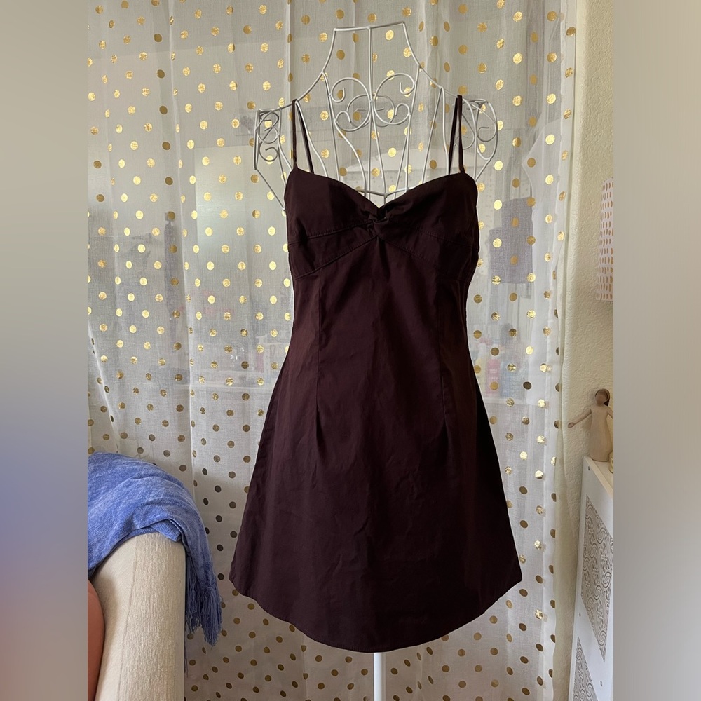 EUC CR bandeau-top mini dress